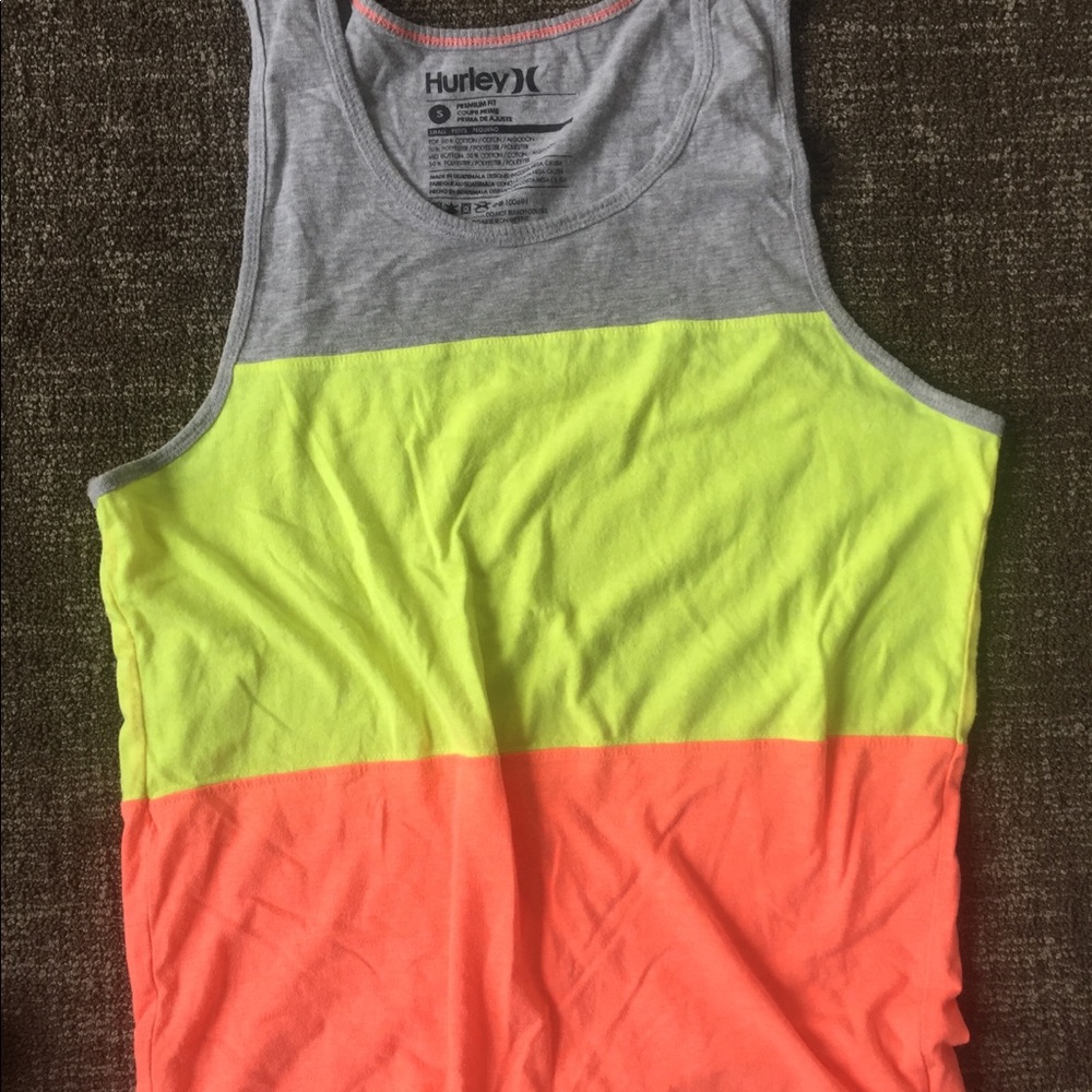 Color block Hurley tank